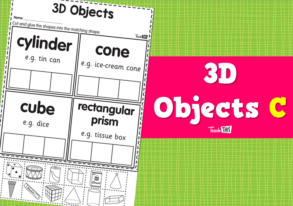 3D Objects C