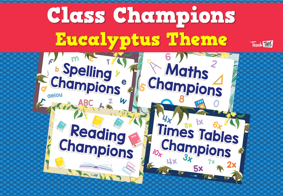 Class Champions - Eucalyptus Theme