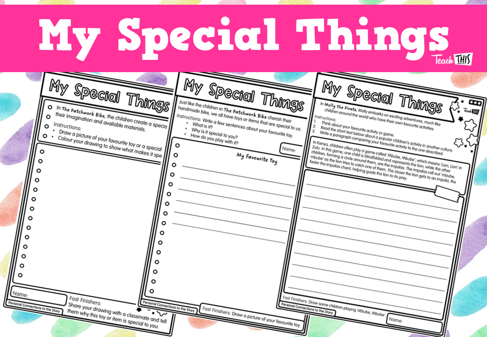 My Special Things
