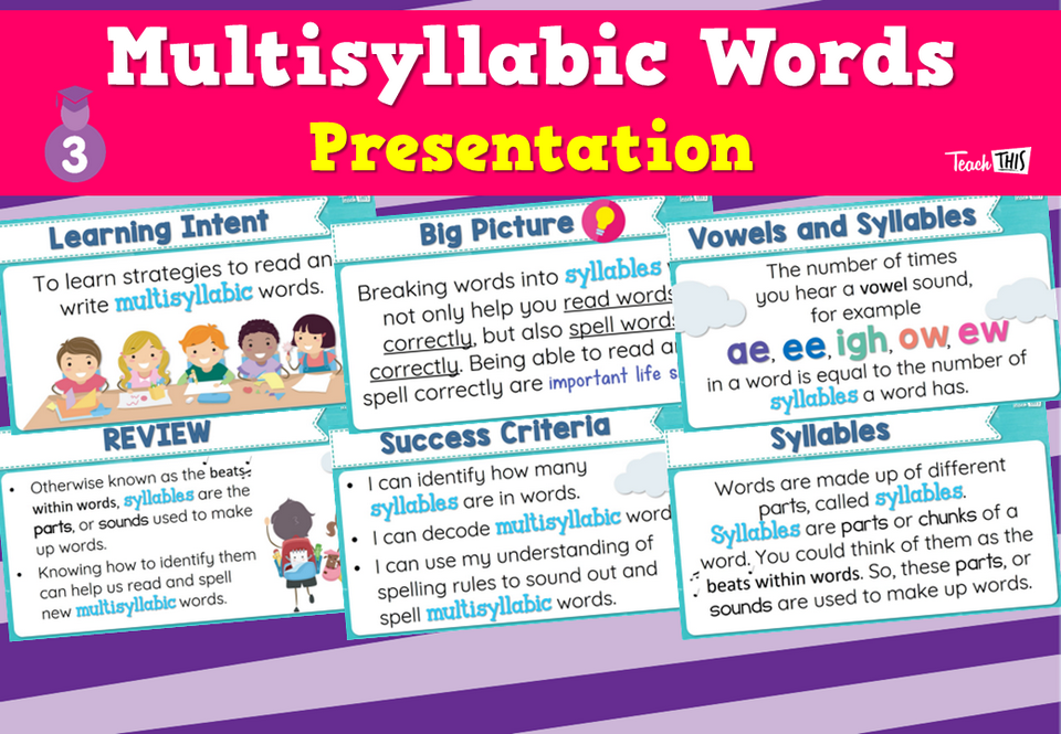 Multisyllabic Words - Presentation