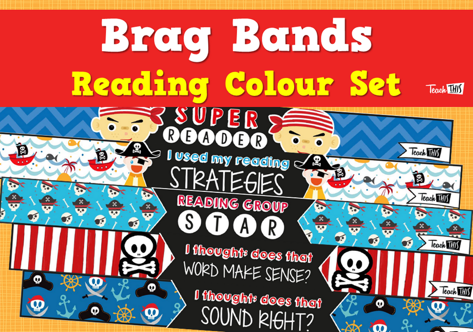 Brag Bands - Reading Colour Set