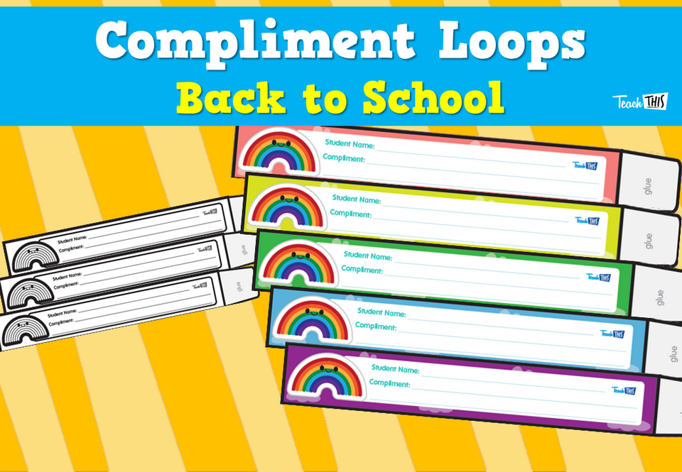 Compliment Loops - Back to School