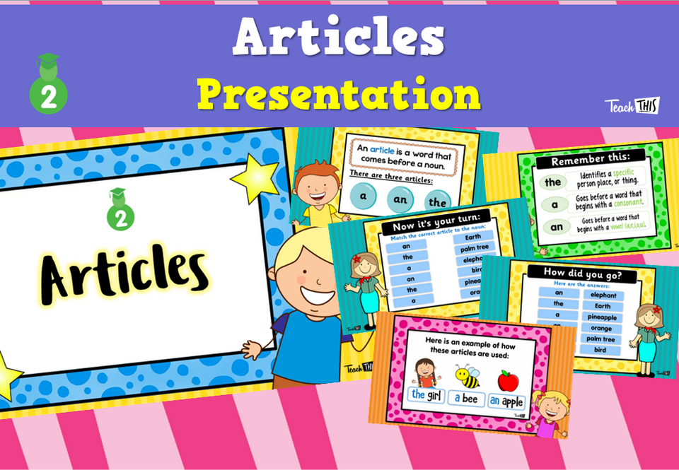 Articles - Presentation