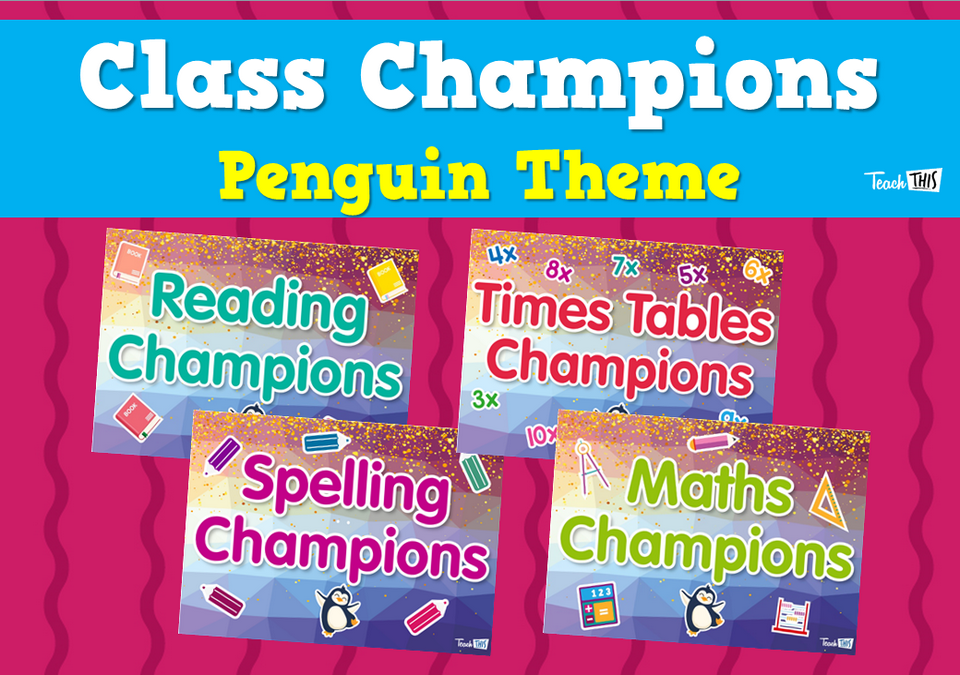 Class Champions - Penguin Theme