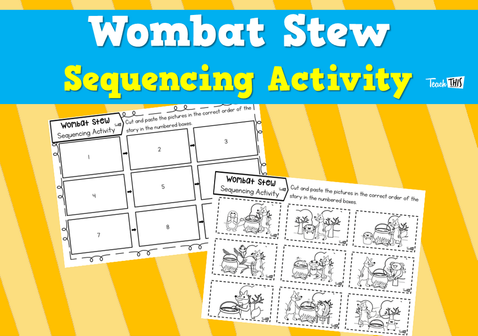 Wombat Stew - Sequencing Activity
