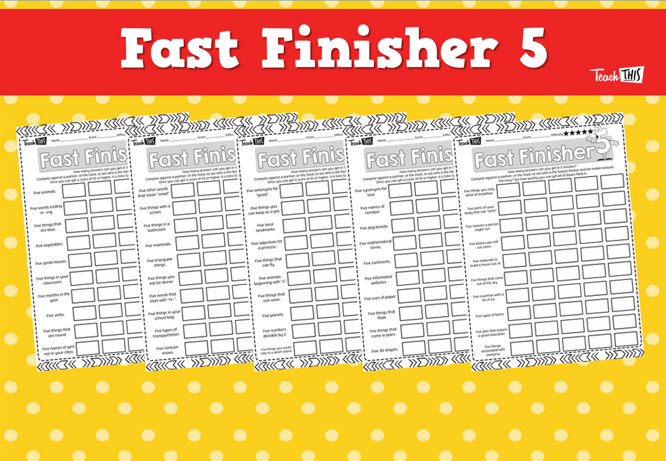 Fast Finisher 5