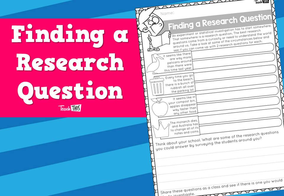 Finding a Research Question