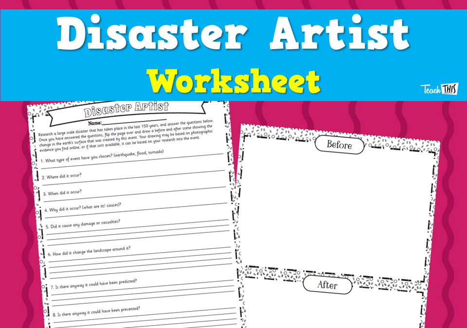 Disaster Artist - Natural Disaster Report