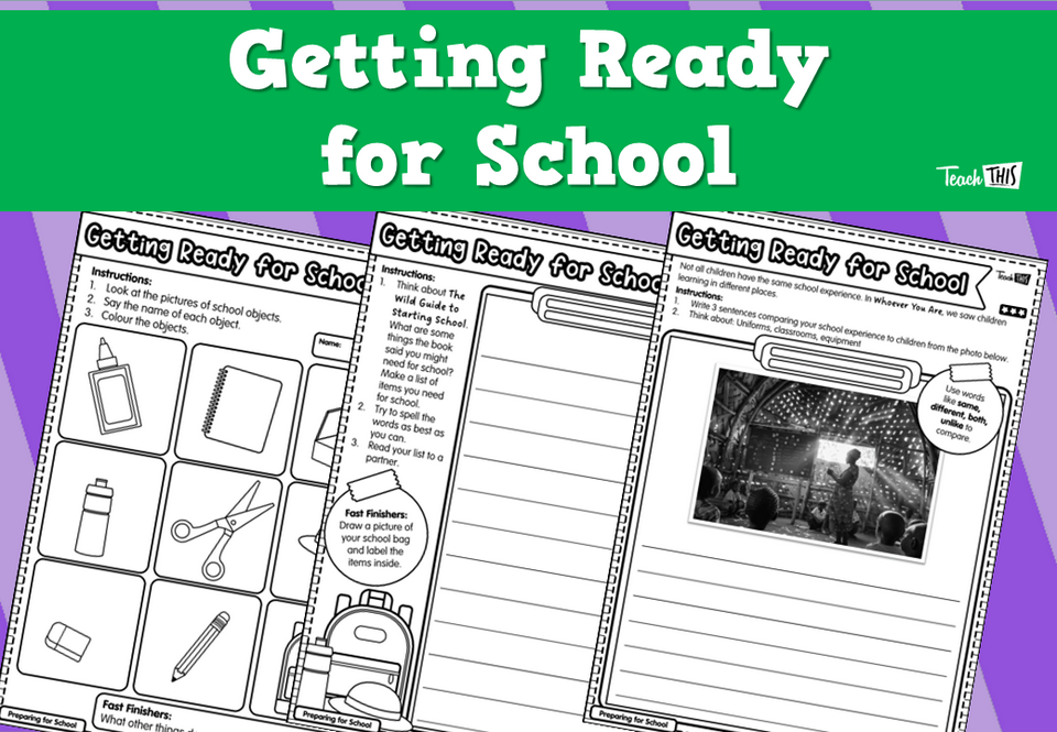Getting Ready for School
