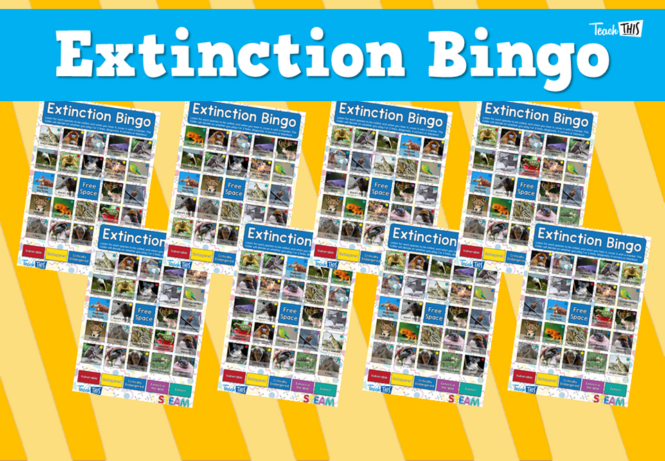 Extinction Bingo