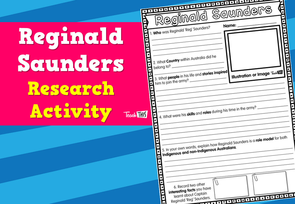 Reginald Saunders Research Activity