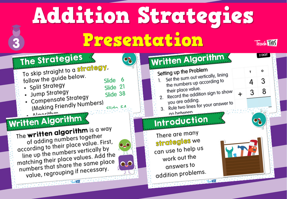 Addition Strategies - Presentation