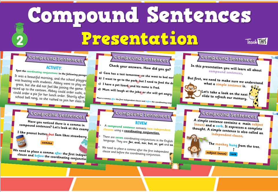 Compound Sentences - Presentation