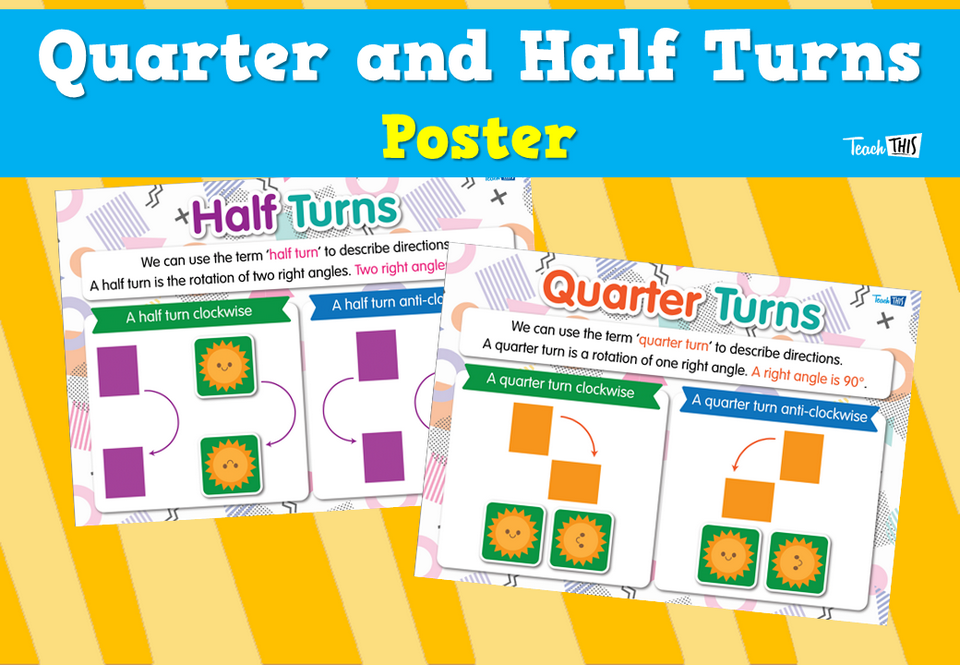 Quarter and Half Turns Poster