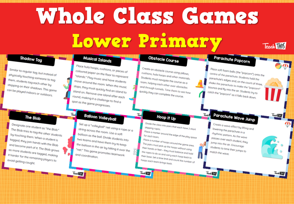 Whole Class Games – Lower Primary