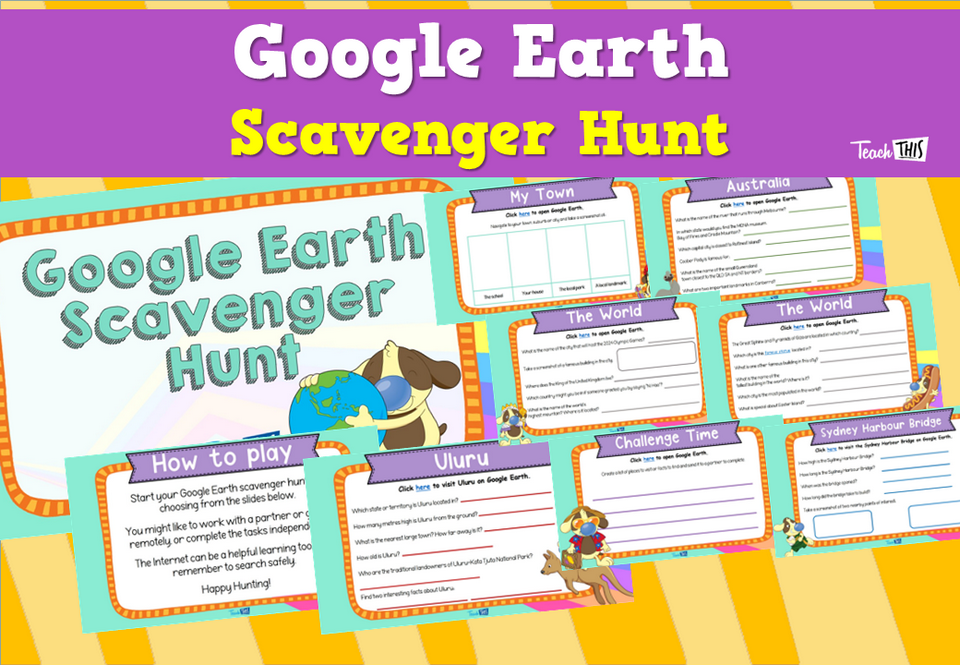 Google Earth Scavenger Hunt
