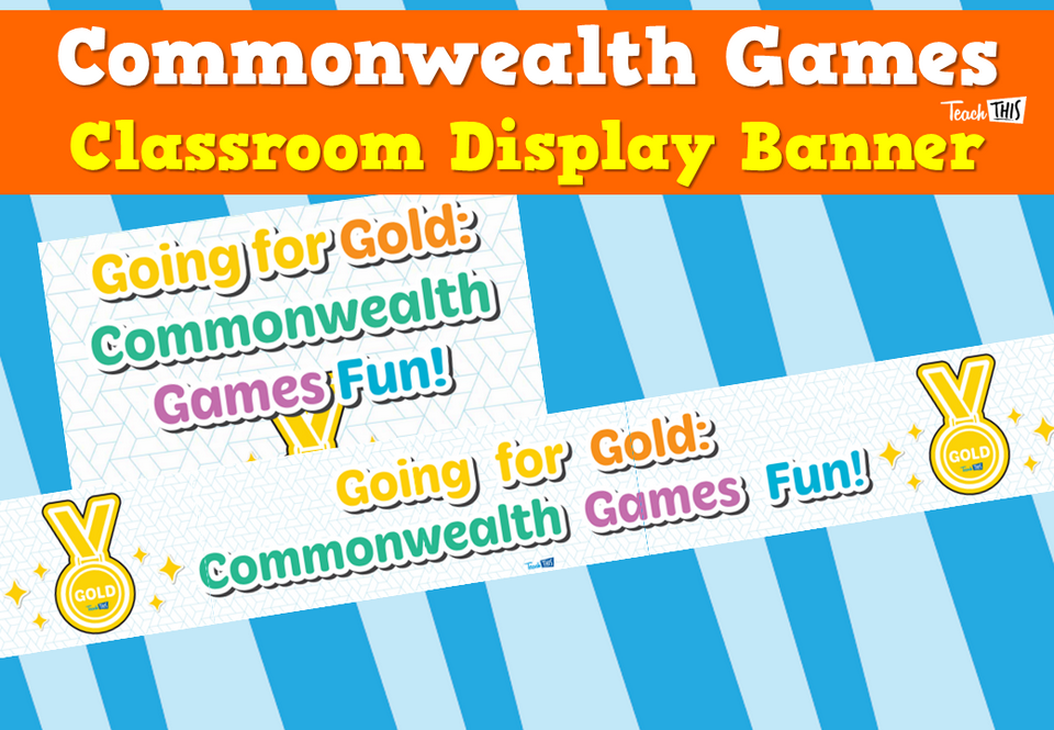 Commonwealth Games - Classroom Display Banner
