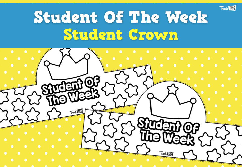 Student Of The Week - Crown