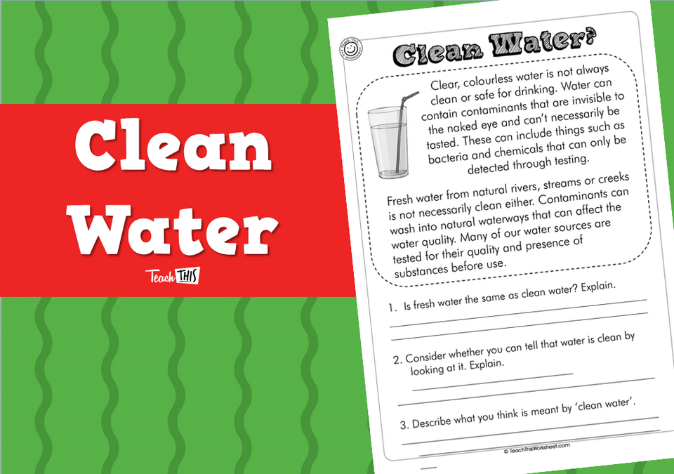 Clean Water (1pg)
