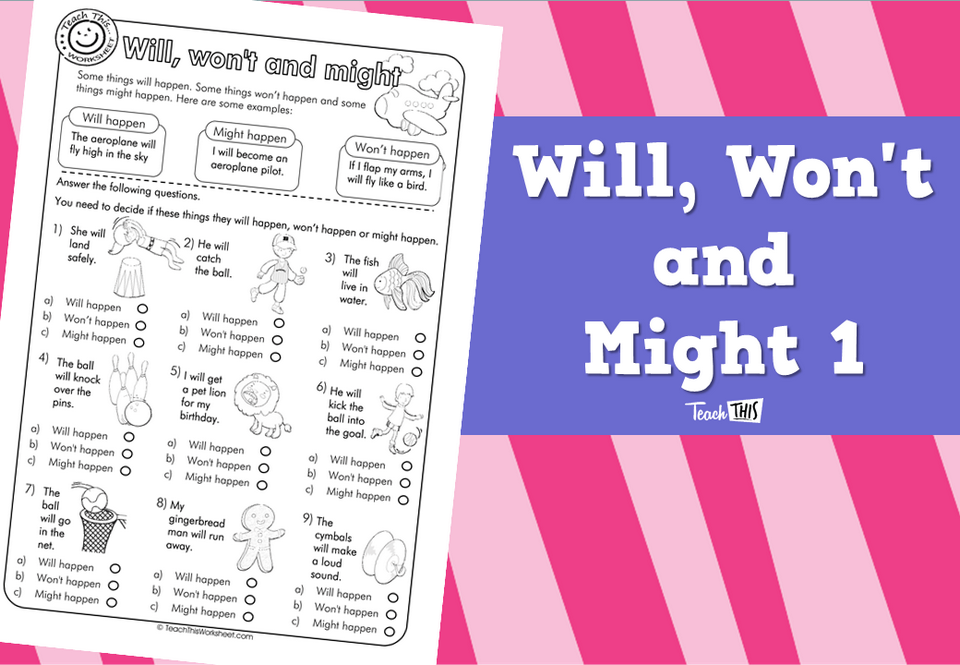 Will Won't and Might 1