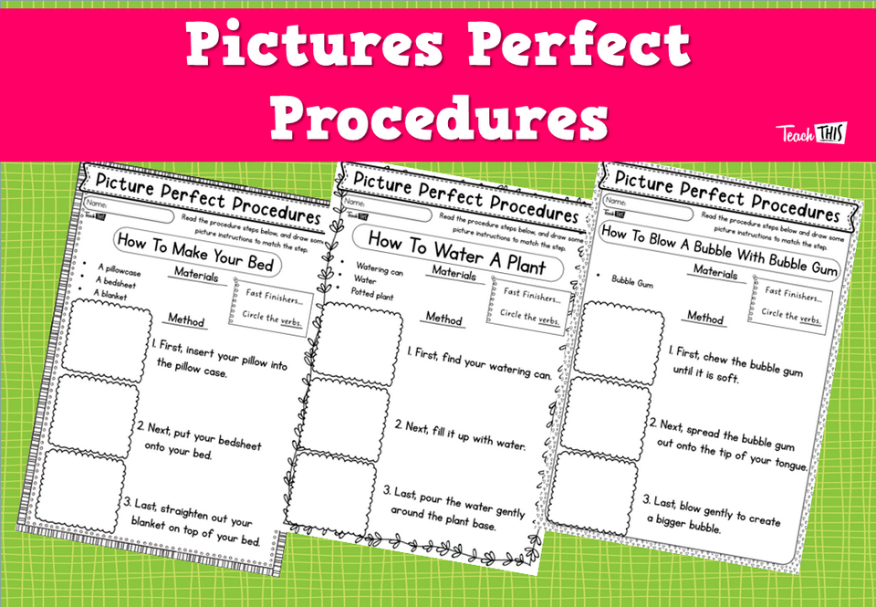 Pictures Perfect Procedures