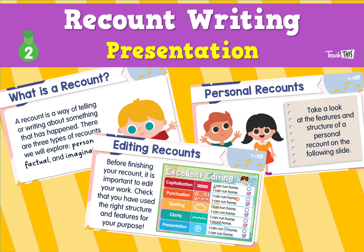 Recount Writing - Presentation