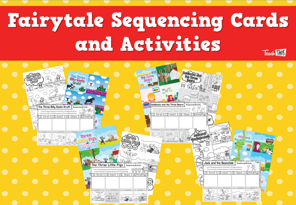 Fairytale Sequencing Cards and Activities
