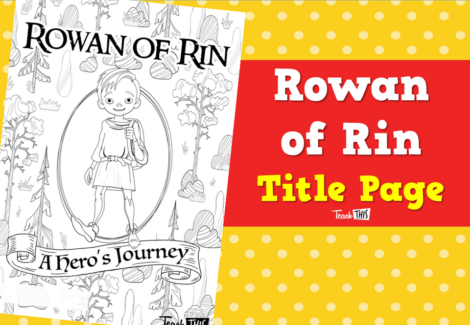 Rowan of Rin Title Page