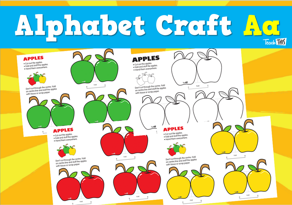 Alphabet Craft Aa