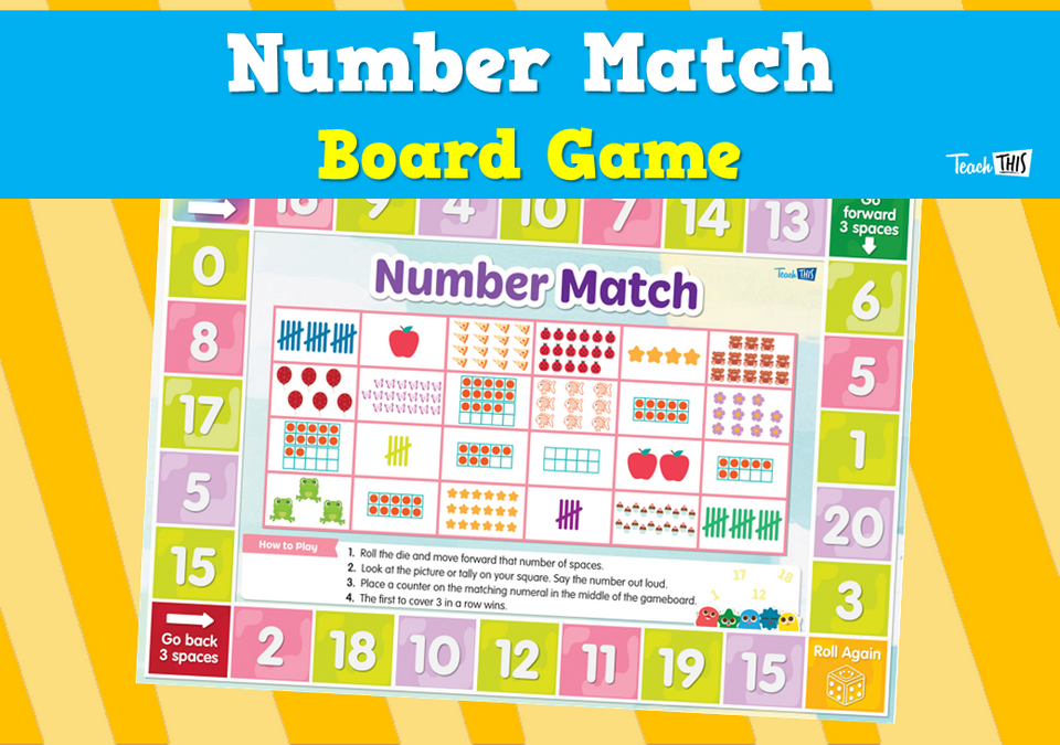 Number Match - Board Game