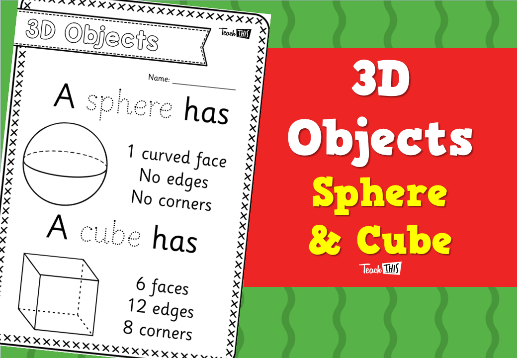 3D Objects - Sphere & Cube