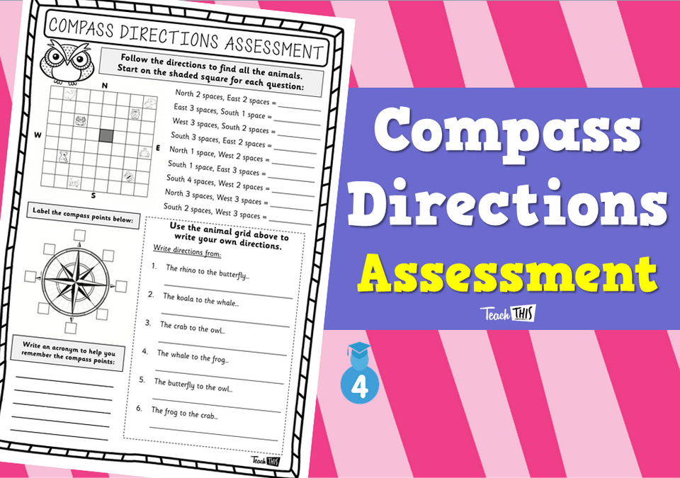 Compass Directions - Assessment