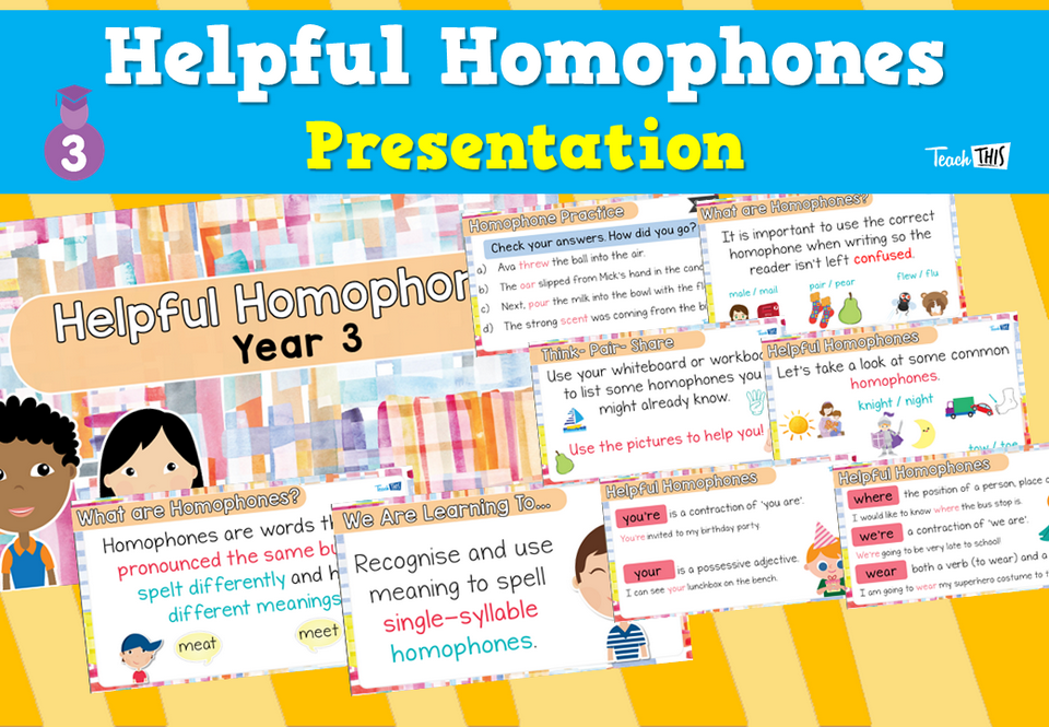 Helpful Homophones - Presentation