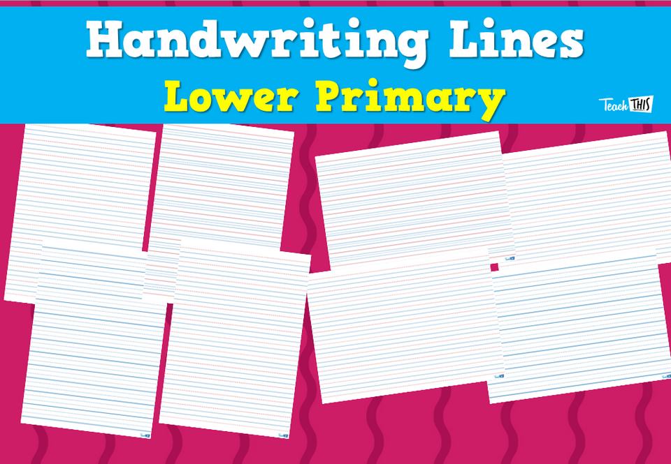 Handwriting Lines – Lower Primary