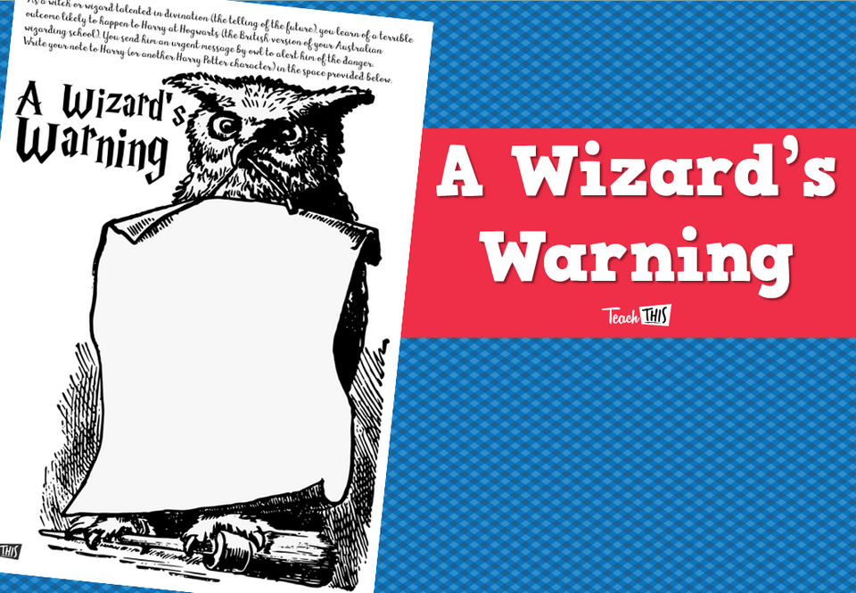 A Wizard’s Warning