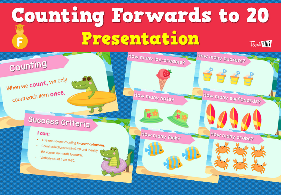Counting Forwards to 20 - Presentation