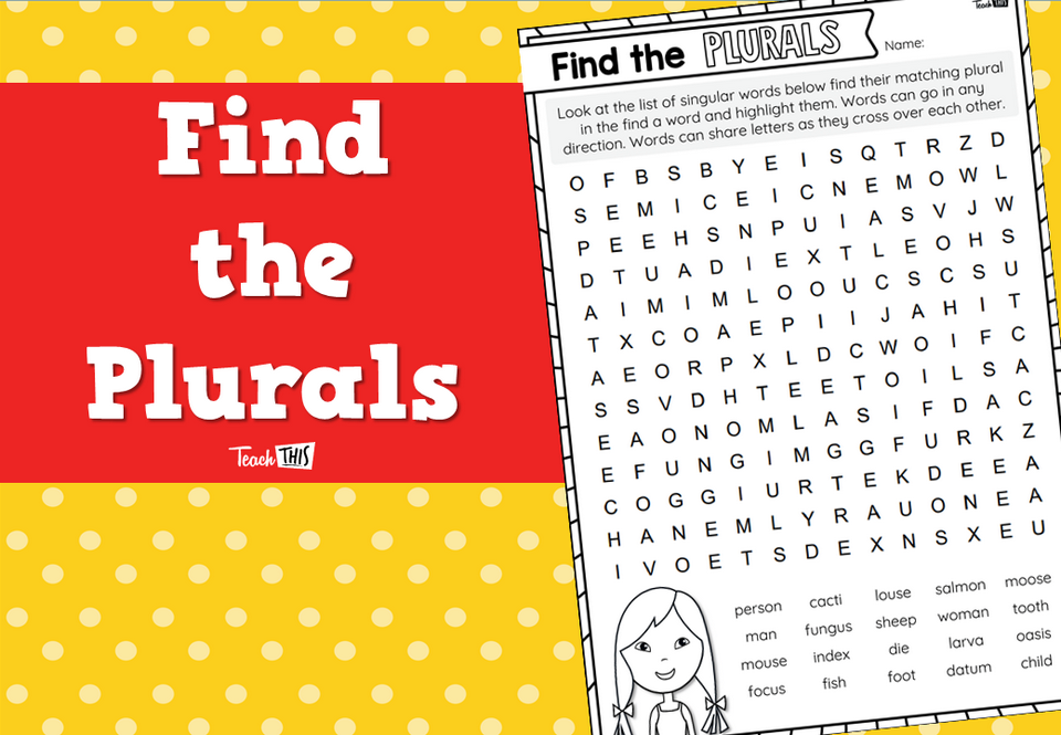 Find the Plurals