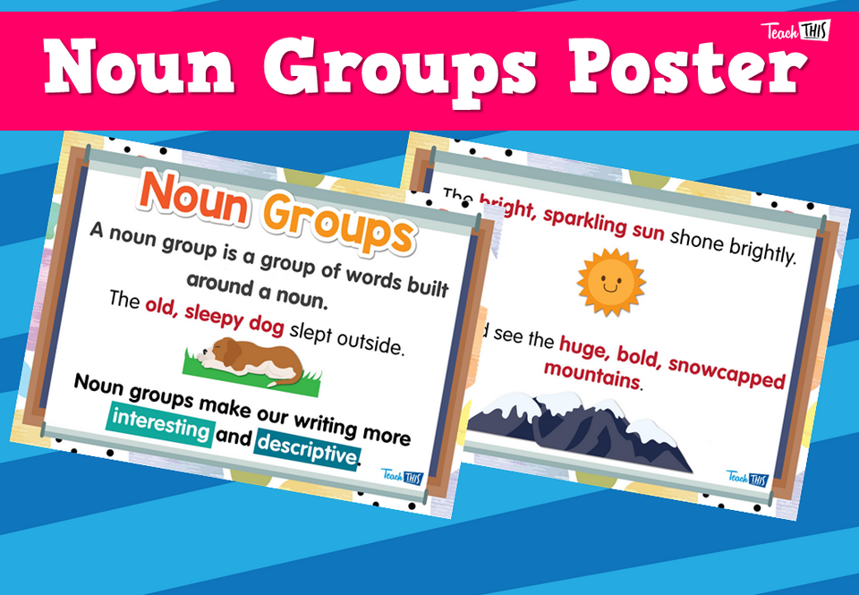 Noun Groups Poster