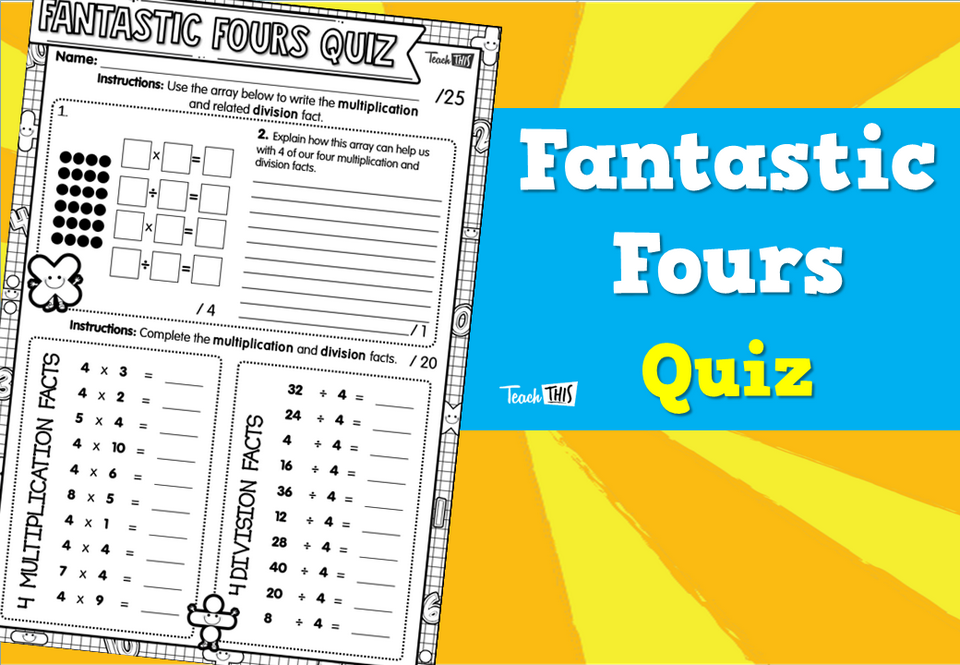 Fantastic Fours - Quiz