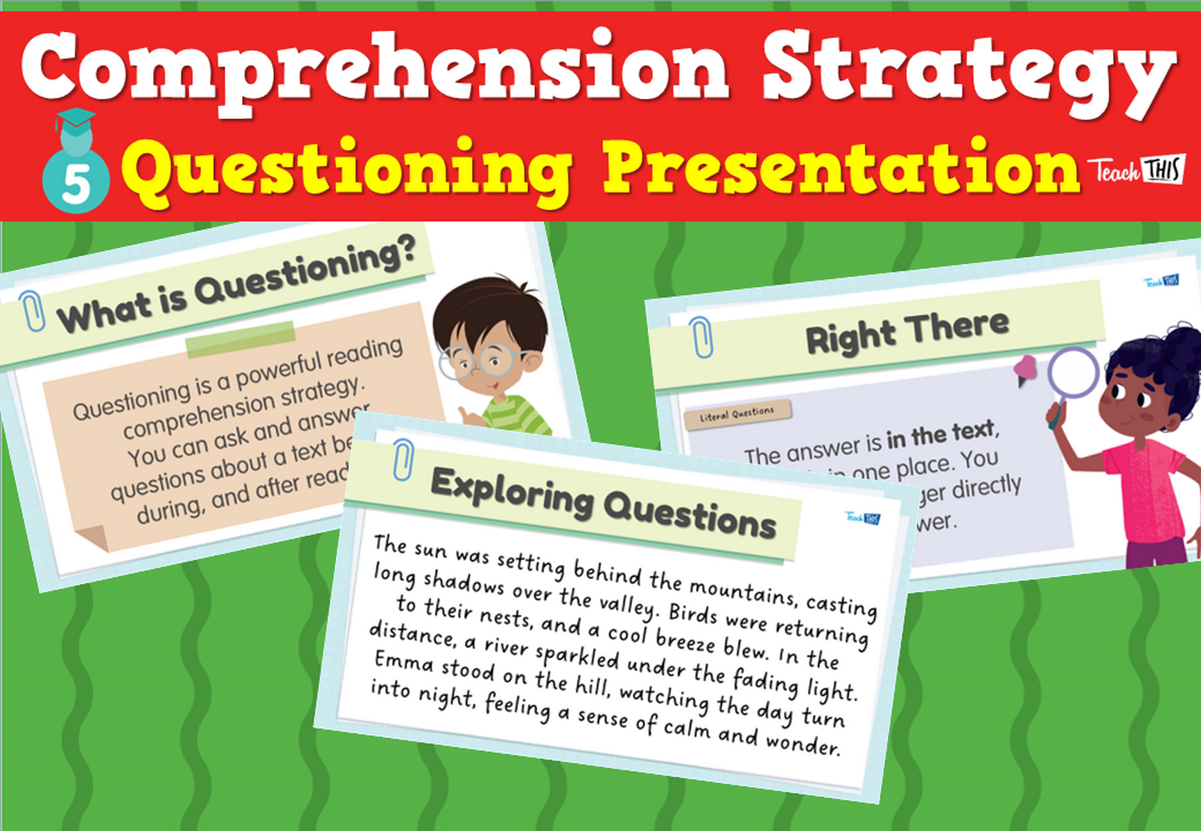 Comprehension Strategy - Questioning - Presentation