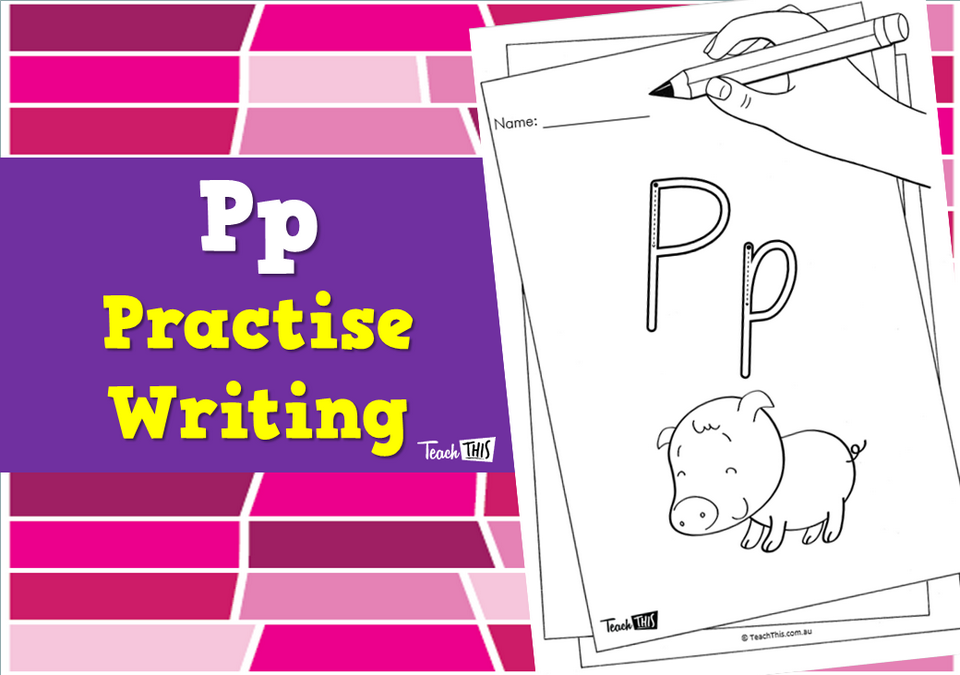 Pp - Practise Writing