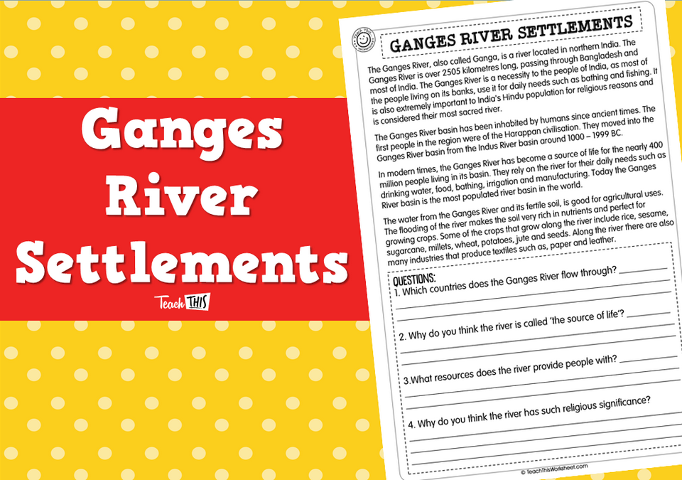 Ganges River Settlements