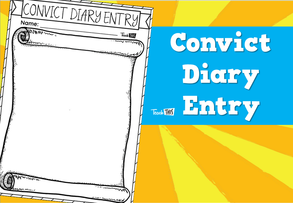 Convict Diary Entry