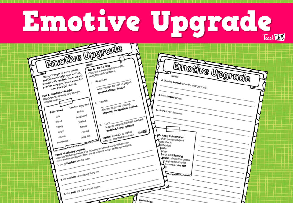 Emotive Upgrade