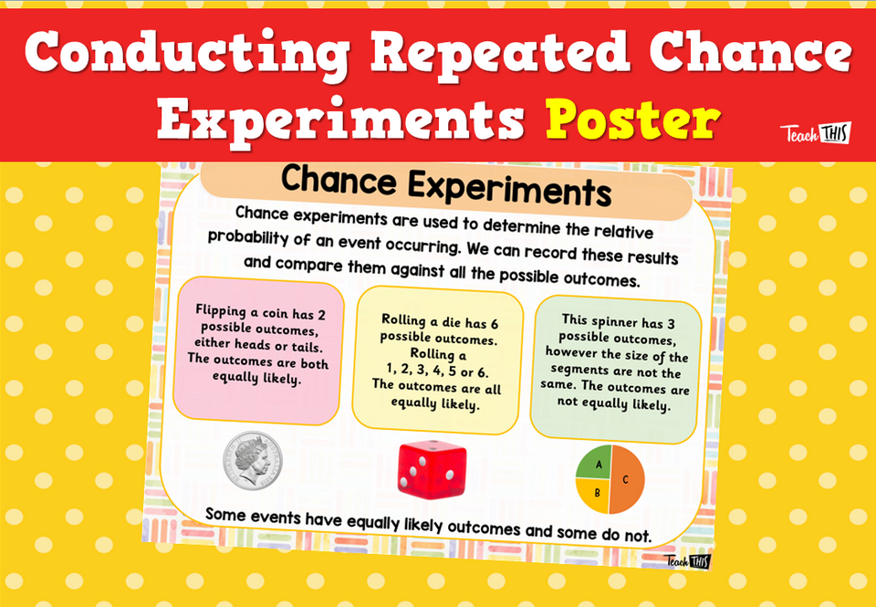Conducting Repeated Chance Experiments Poster
