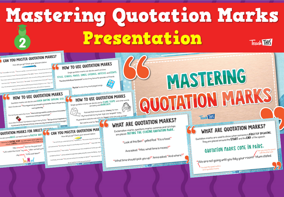 Mastering Quotation Marks - Presentation