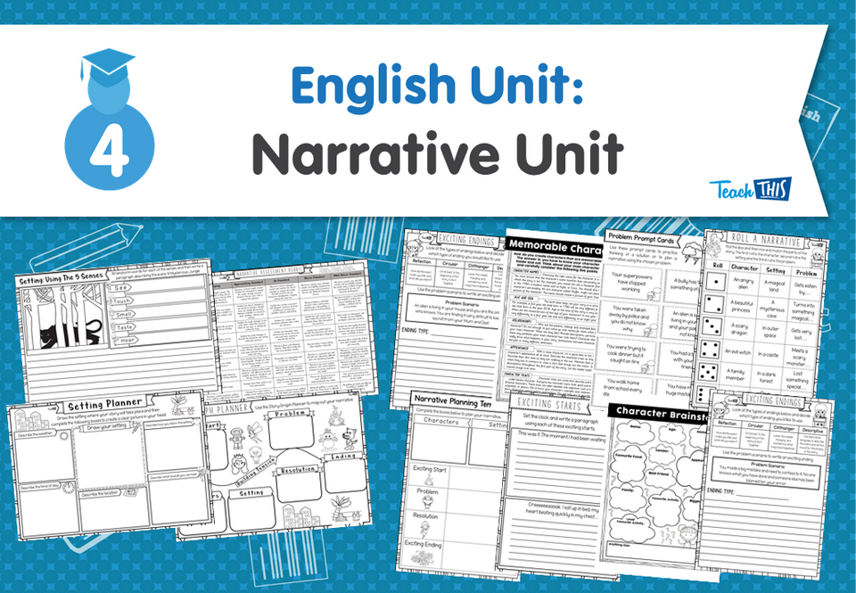 English Unit: Writing A Narrative