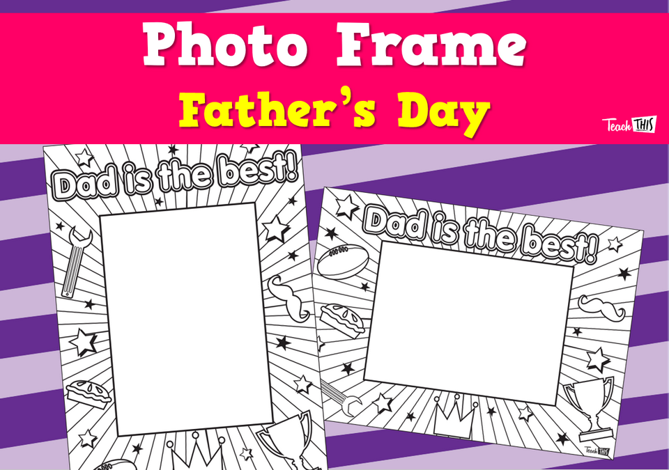 Photo Frame - Father's Day