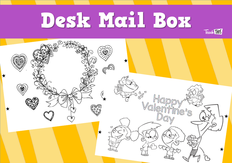 Desk Mail Box
