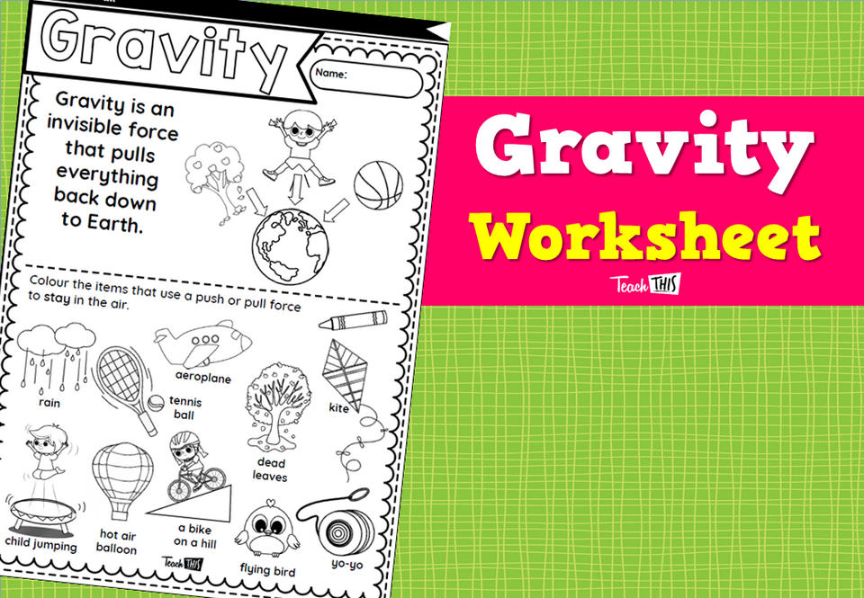 Gravity - Worksheet